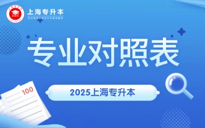 2025年上海工程技術(shù)大學(xué)專(zhuān)升本招生專(zhuān)業(yè)大類(lèi)對(duì)照表