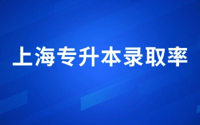 上海專升本錄取率